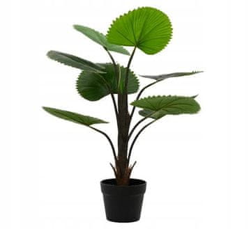 shumee Umetna palma v okrasnem loncu 75 cm