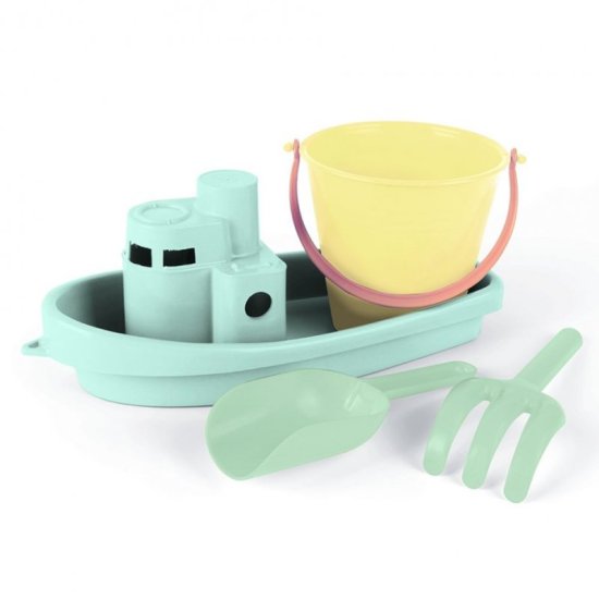 Dantoy igrače za čoln in pesek 4ks Pastel Blue 24m+