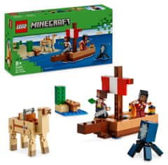 LEGO Minecraft 21259 Plutje na gusarski ladji