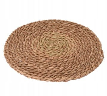 shumee Okrogla namizna podloga iz morske trave 38,5 cm