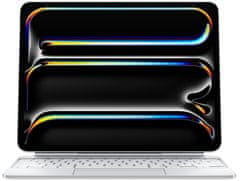 Apple Magic Keyboard tipkovnica za iPad Pro 13'' (M4), ENG, bela (mwr43z/a)