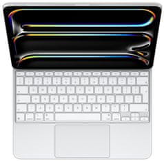 Apple Magic Keyboard tipkovnica za iPad Pro 13'' (M4), ENG, bela (mwr43z/a)