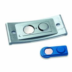 Avery Zweckform kovinske priponke za imena POL30MA66-20DR iz nerjavečega jekla, 70 x 30 mm, magnetni mehanizem, 20 priponk/zavitek