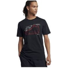 Nike Majice črna L AJ3 Tee 2