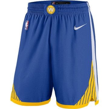 Nike Hlače za košarko modra Nba Golden State Warriors Icon Edition Swingman