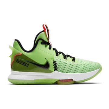 Nike Čevlji za košarko zelena Lebron Witness V Volt