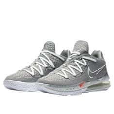 Nike Čevlji košarkaška obutev siva 45.5 EU Lebron Xvii Low Particle Grey
