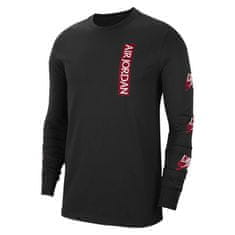 Nike Majice črna M M Air Jordan Classics Crew