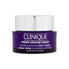 Clinique Smart Clinical Repair Wrinkle Correcting Rich Cream vlažilna dnevna krema za obraz proti gubam 50 ml za ženske