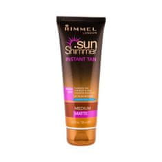 Rimmel Sun Shimmer Instant Tan samoporjavitveni losjon za obraz in telo 125 ml Odtenek medium matte za ženske
