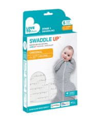 LOVE TO DREAM Swaddle UP, velikost XS, STAGE 1, bela, Original