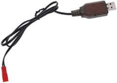 YUNIQUE GREEN-CLEAN USB polnilec 7,2 V MH Ni-CD za igrače na daljinsko upravljanje | Kabel JST 2P | Zaščita pred preobremenitvijo in kratkim stikom | Primerno za drone, letala in kvadrokopterje