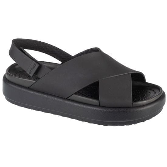 Crocs Sandali črna Brooklyn Luxe Strap
