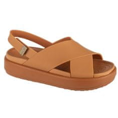 Crocs Sandali oranžna 39 EU Brooklyn Luxe Strap