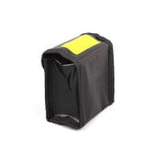 YUNIQUE GREEN-CLEAN Varnostna torba za Lipo baterije, 1 kos, material odporen proti ognju in eksploziji, dimenzije 80x45x80 mm | Dvojna baterija - Idealno za baterijo DJI Spark RC
