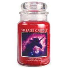Village Candle Dišeča sveča v kozarcu Magical Unicorn (Magical Unicorn) 602 g