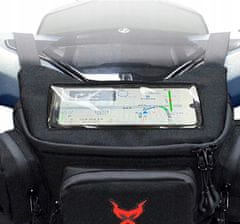 Korbi Motoristična torba za krmilo motorja, dežna torba, Motocentric