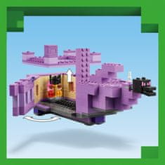 LEGO Minecraft 21264 Dragon of Ender in Ship of Ender