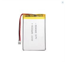 YUNIQUE GREEN-CLEAN Litijeva baterija 3,7V 1500mAh model 504060 | S zaščitnim vezjem | Polnilna, združljiva z Bluetooth slušalkami in TWS naglavnimi slušalkami, visoka trpežnost