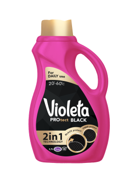 Violeta Protect Black detergent za perilo, 2,7 l