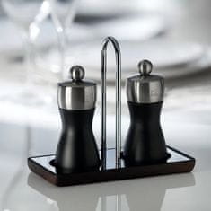 Peugeot 2-delni podstavek za mlinček 17xh9cm / les, inox