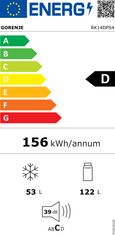 Gorenje RK14DPS4 kombinirani hladilnik