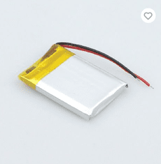 YUNIQUE GREEN-CLEAN Litijeva baterija 3,7V 300mAh model 402535 | Z zaščitnim vezjem | Polnilna, združljiva z Bluetooth slušalkami in TWS naglavnimi slušalkami, visoka trpežnost
