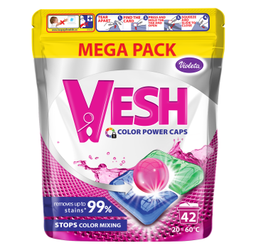 Violeta Vesh Color Power pralne kapsule, 42/1