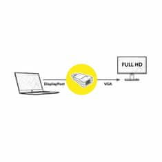 Value adapter DisplayPort-VGA črn 12.99.3156-10