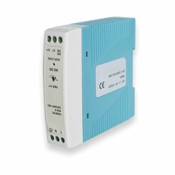 Teltonika napajalnik univerzalni 20W 1670mA 12V DIN Weho