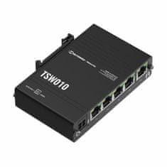 Teltonika stikalo 100M 5-port 1x PoE DIN mini kovinsko ohišje TSW010