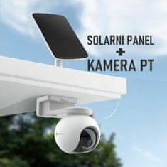 EZVIZ IP kamera 3.0MP brezžična PT EB8 4G LTE + solarni panel E CS-EB8/SP