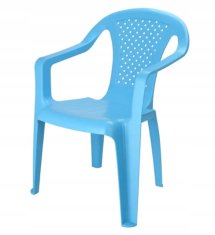shumee Plastični otroški stolček 52x37,5x36,5 cm
