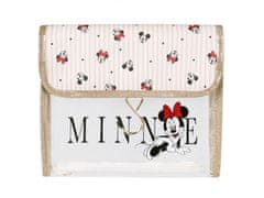 Disney Disneyeva kozmetična torbica Minnie Mouse Transparentna, zložljiva 26x24 cm 