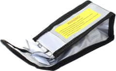 YUNIQUE GREEN-CLEAN Varnostna torba za Lipo baterije, 1 kos, negorljiv in protieksplozijski material, dimenzije 64X50x95 mm - zaščitni ovoj za polnjenje in transport Lipo baterij