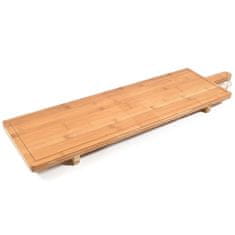 Mhome Deska za rezanje Bamboo 100x26x5,5cm / pravokotna / les
