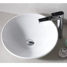 CeraStyle Umivalnik ZERO fi46 cm, bela sijaj