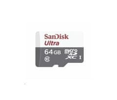 SanDisk MicroSDXC 64 GB Ultra (80 MB/s, razred 10 UHS-I, Android)