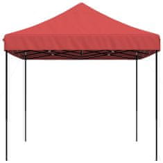 Vidaxl Zložljivi pop-up šotor za zabave bordo 440x292x315 m
