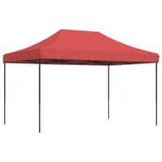 Vidaxl Zložljivi pop-up šotor za zabave bordo 440x292x315 m