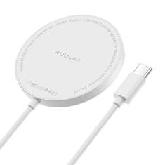 Kuulaa Brezžični polnilec MagSafe 15W - prilagojen za polnjenje naprav Apple