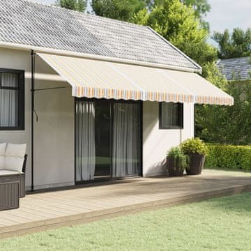 shumee Nadomestna tkanina za tendo večbarvne črte 5x3,5 m