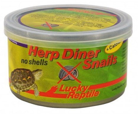Lucky Reptile Herp Diner - polži 35g Polži brez lupine 35g