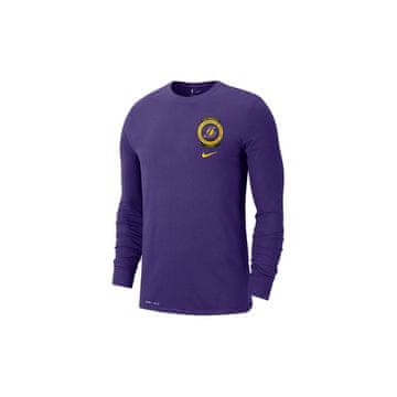 Nike Majica z dolgimi rokavi Dri-Fit z logotipom Los Angeles Lakers CK8656547
