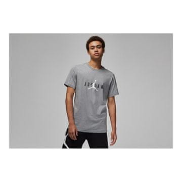 Nike Majica s kratkimi rokavi Nike Air Jordan Stretch crew tee iz karbonskega heatherja DM1462091