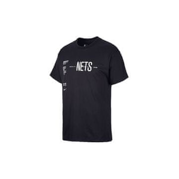 Nike Majica Nike nba brooklyn nets world courtside tee črna CK8003010