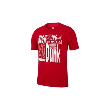 Nike Majice rdeča Air Jordan Dry Graphic 3