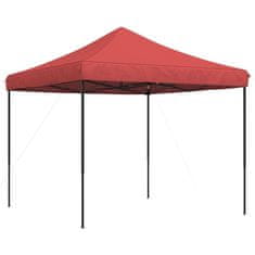 Vidaxl Zložljivi pop-up šotor za zabave bordo 292x292x315 m