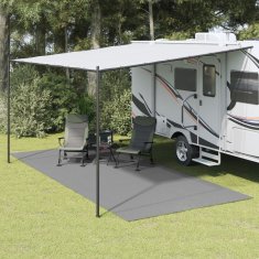 Vidaxl Preproga za šotor antracitna 5,5x2,5 m