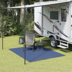 Vidaxl Preproga za šotor modra 2,5x2 m